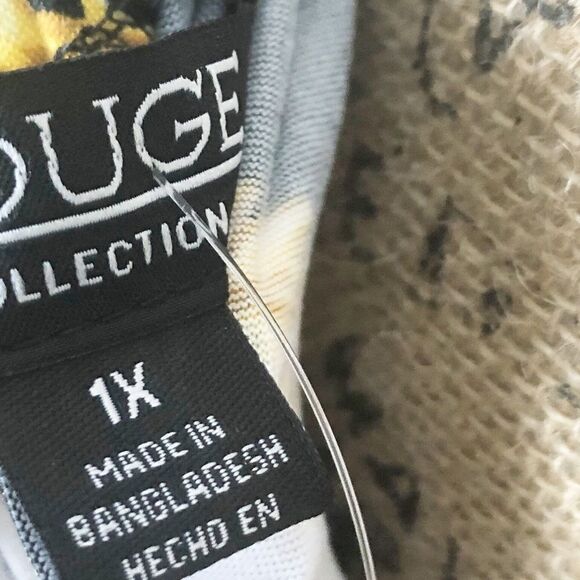 Rouge Collection Parsley Style Sleeveless Dress XL - Picture 3 of 7